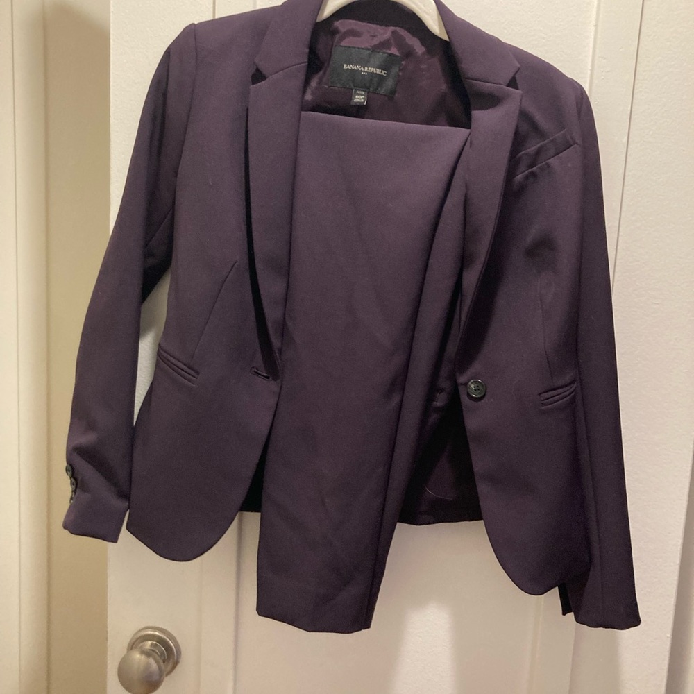 Banana Republic Women's Purple Suit Set